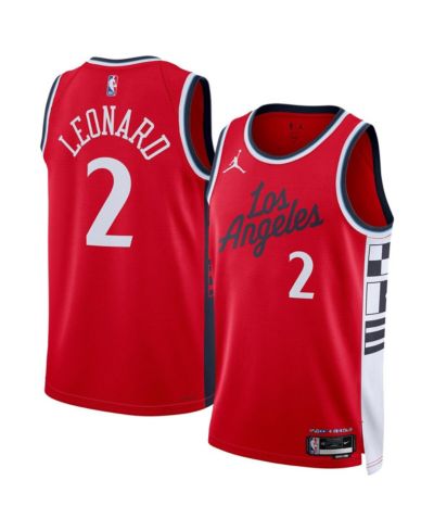 Jordan Мужская и Женская джерси Kawhi Leonard LA Clippers 2024/25 Swingman Statement Edition