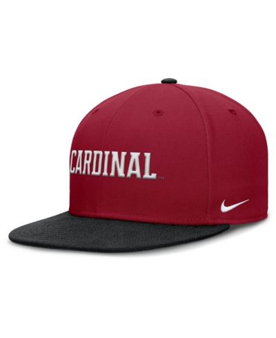 Nike Мужская кепка Stanford Cardinal Two-Tone Primetime Performance, Cardinal/Black
