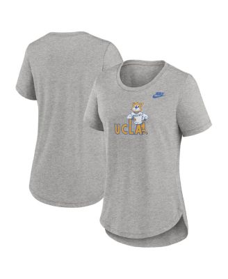 Nike Women's Heather Gray UCLA Bruins Legacy Tri-Blend T-Shirt