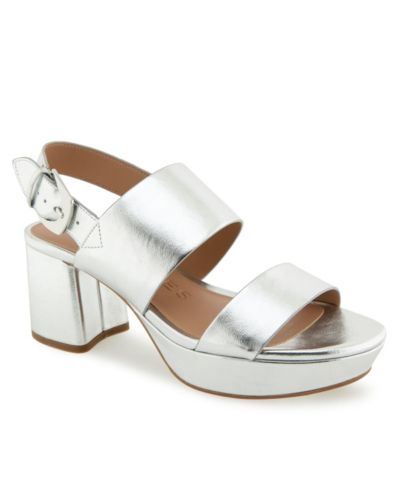 Silver Metallic Faux Leather