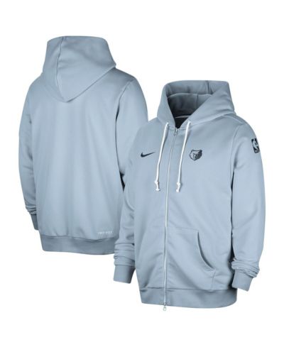 Nike Мужское светло-голубое худи Nike Memphis Grizzlies Authentic Standard Issue с полной молнией
