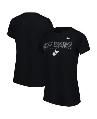 Женская футболка Nike Black West Virginia Mountaineers Coal Never Quits