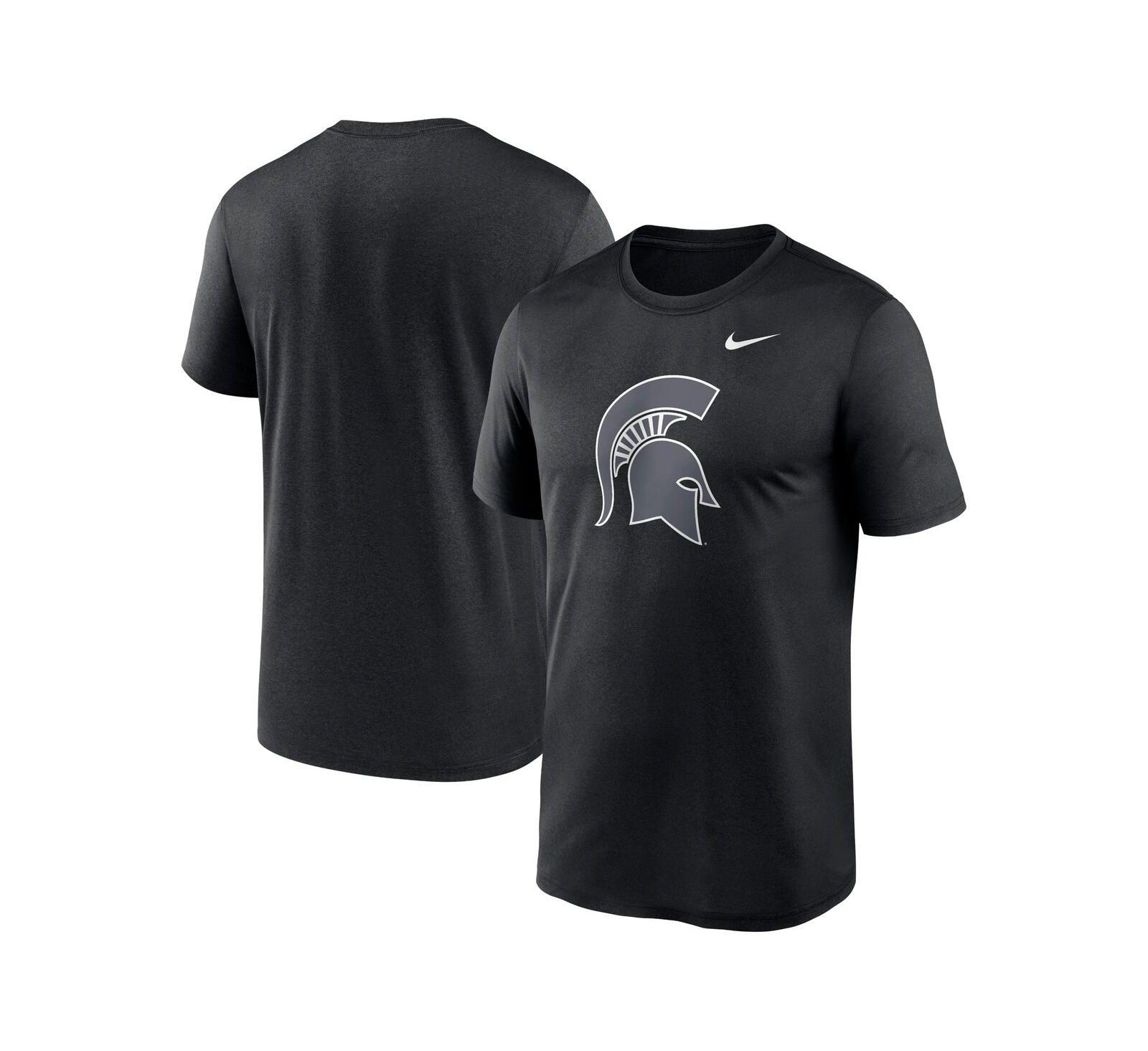 Nike Men's Black Michigan State Spartans Color Pop Logo Legend T-Shirt