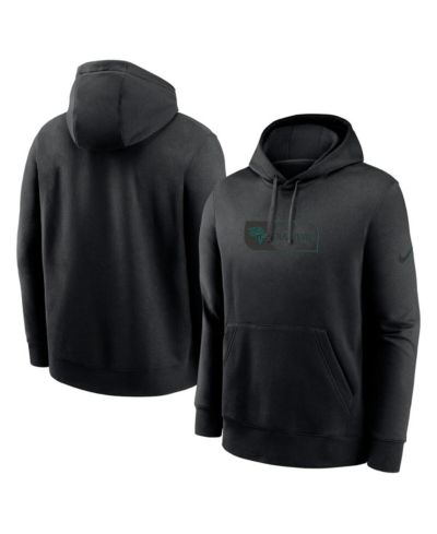 Мужское худи Nike Jacksonville Jaguars Edge French Terry Club Pullover, черное