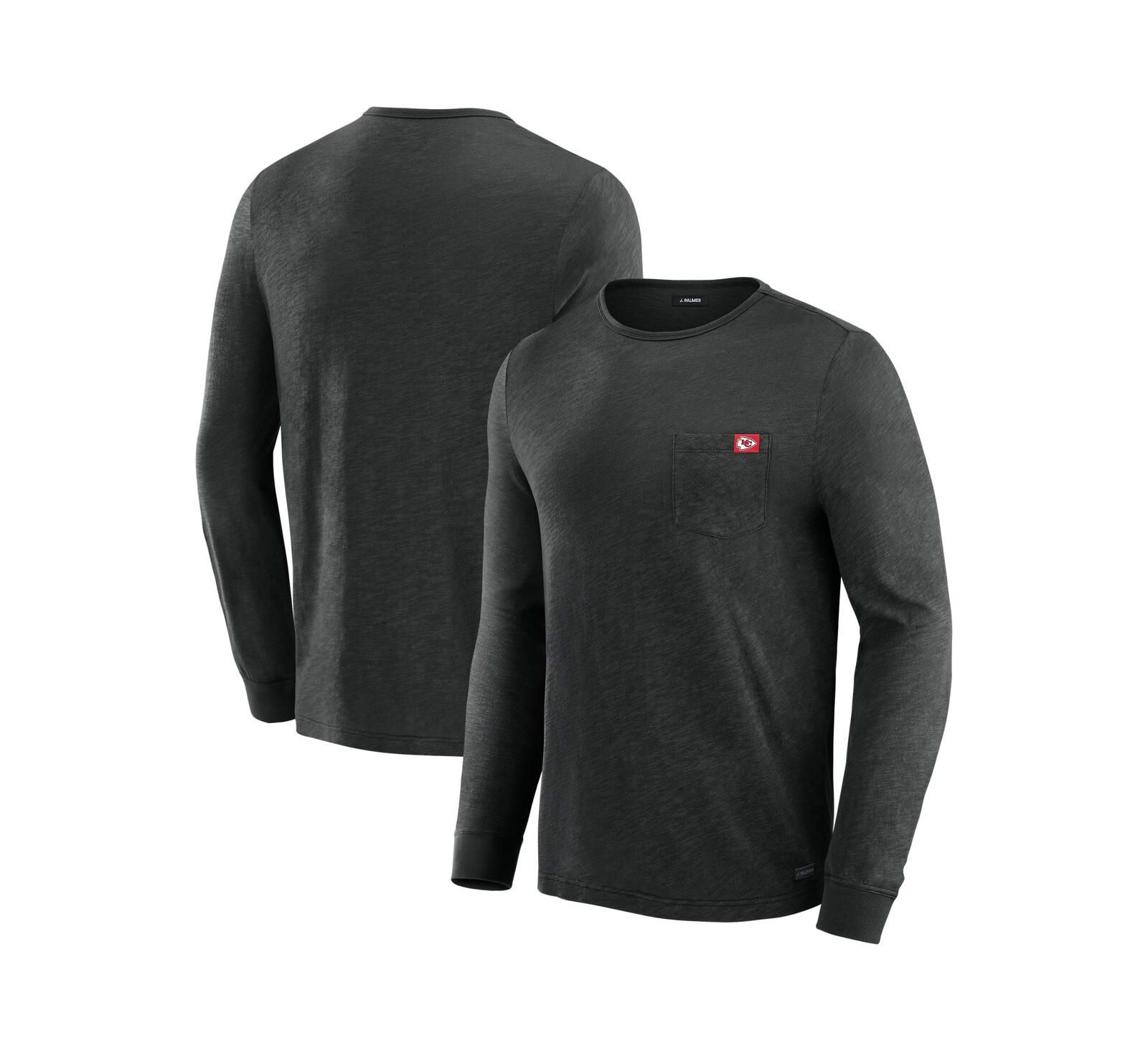 J. Palmer Men's Black Kansas City Chiefs In-The-Pocket Long Sleeve T-Shirt