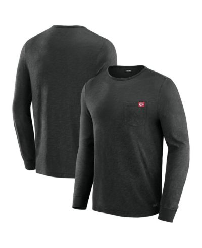 J. Palmer Men's Black Kansas City Chiefs In-The-Pocket Long Sleeve T-Shirt