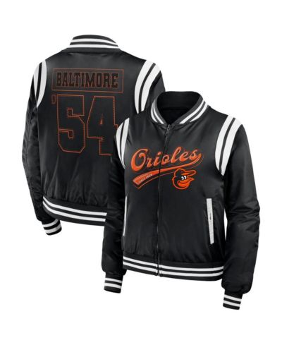 Женская куртка-бомбер WEAR by Erin Andrews Baltimore Orioles, черная