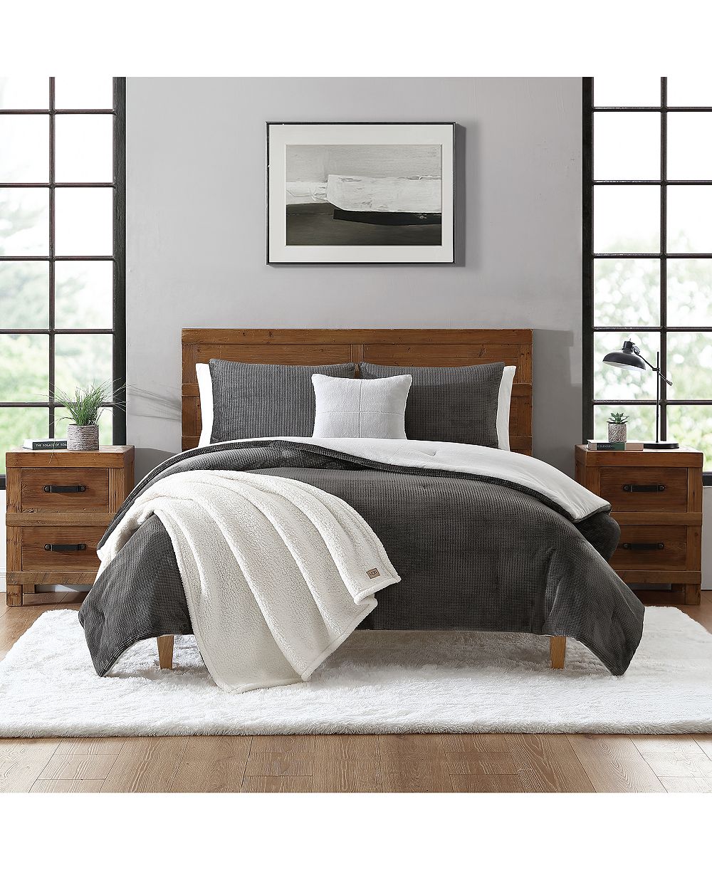 UGG® Brody Reversible 4-Pc. Comforter Set, Twin/Twin XL