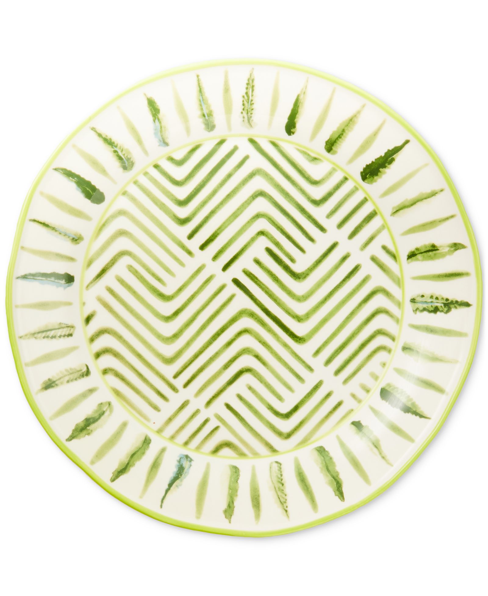 MacKenzie-Childs Fern Forest Dinner plate тарелка