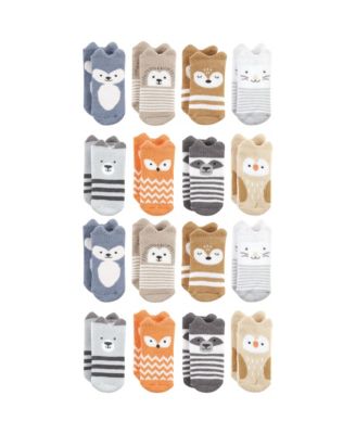 Hudson Baby Baby Boys Hudson Gentle Cotton-Blend Newborn & Terry Footwear