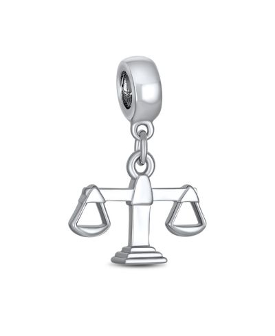 Подвеска Bling Jewelry Sterling Silver Judge Lawyer Scales Of Justice