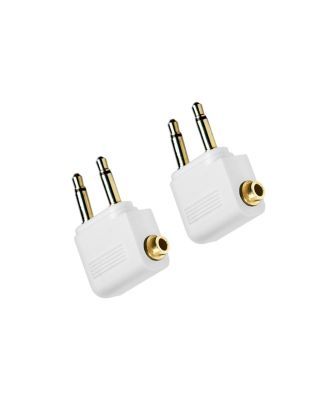 MEE audio Адаптер для наушников Airplane, 2 шт, Dual 3.5mm Male to 3.5mm Female