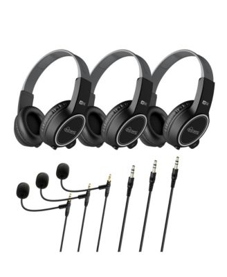 Детские наушники MEE Audio KidJamz KJ35 3.5mm с микрофоном (3 Pack)