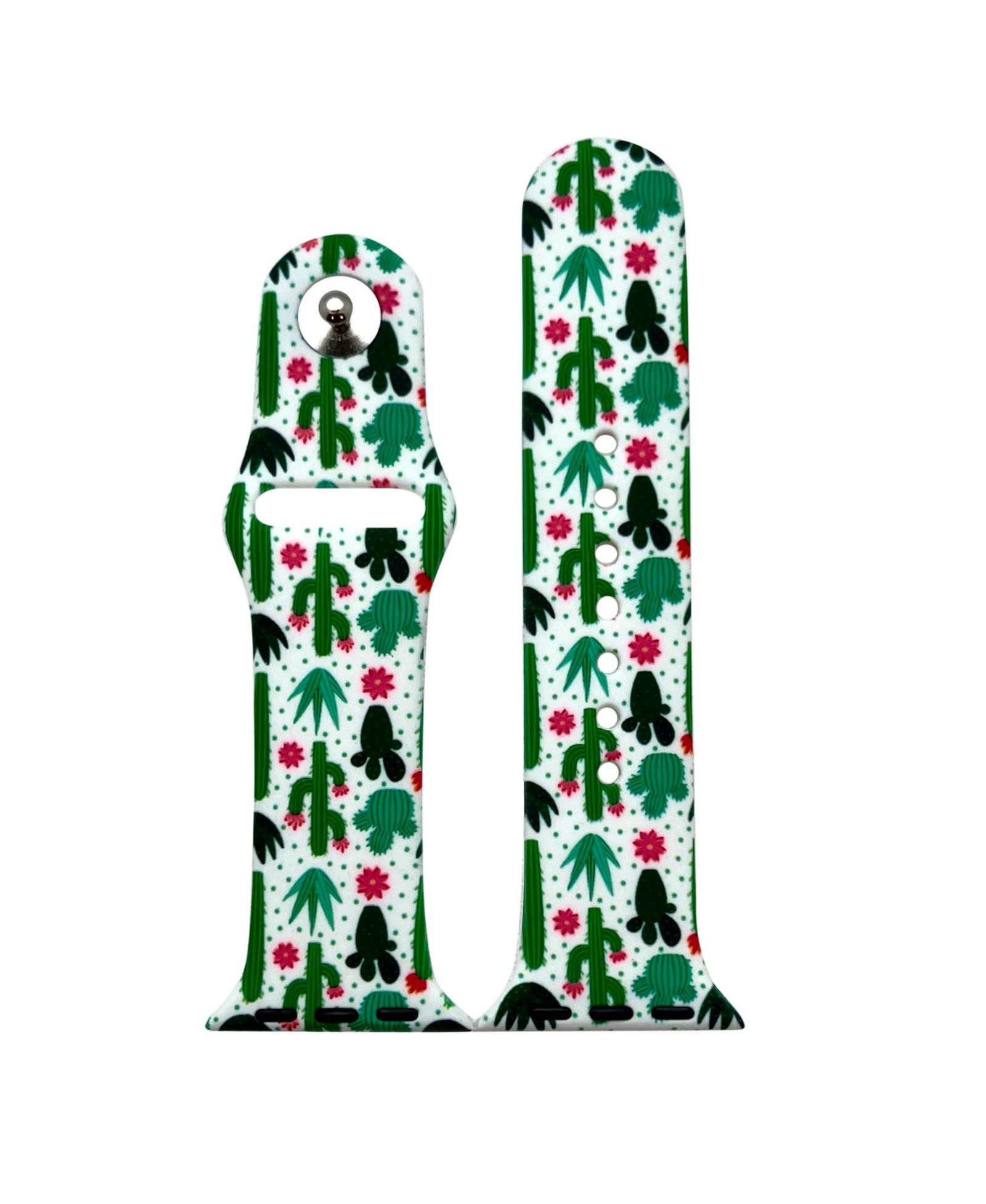 Ремешки для Apple Watch Olivia Pratt Cactus Printed Silicone