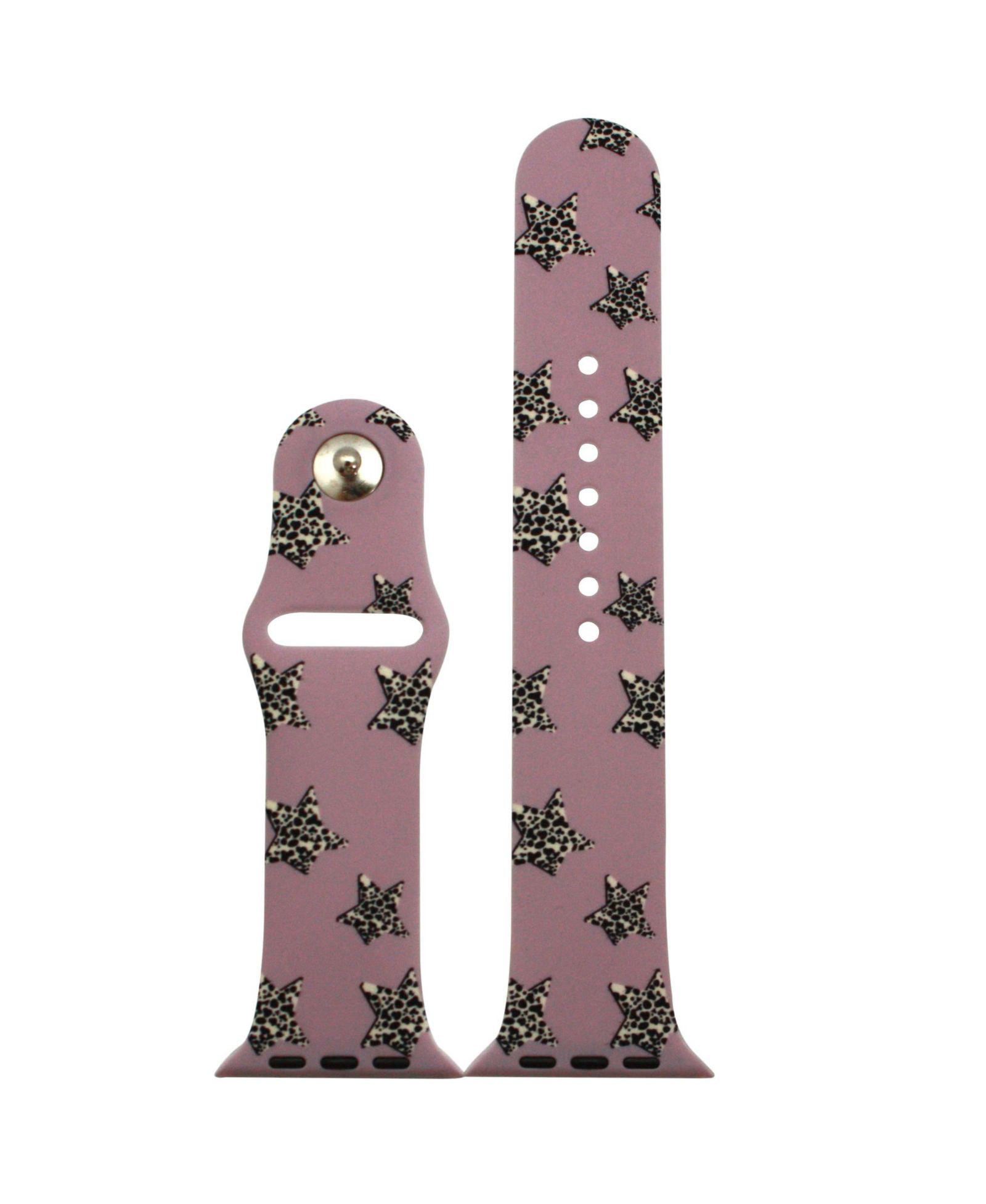 Olivia Pratt Star Printed Silicone Apple Watch Bands
