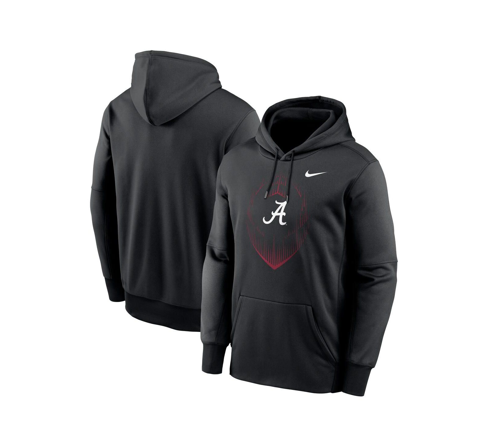 Nike Мужское худи Alabama Crimson Tide Black
