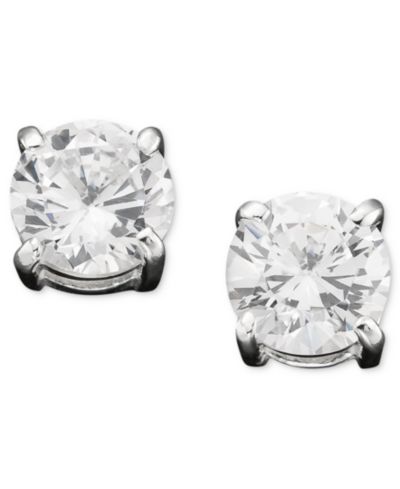 Серьги-гвоздики Lauren Ralph Lauren Cubic Zirconia (6mm)