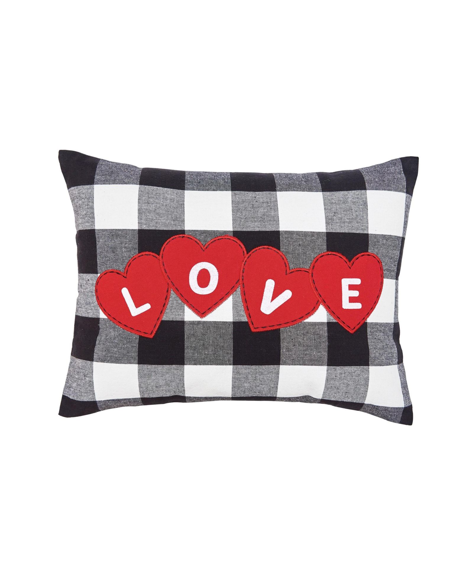 Декоративная подушка "Love" Hearts Franklin Mini Valentine's Day 12" x 16"