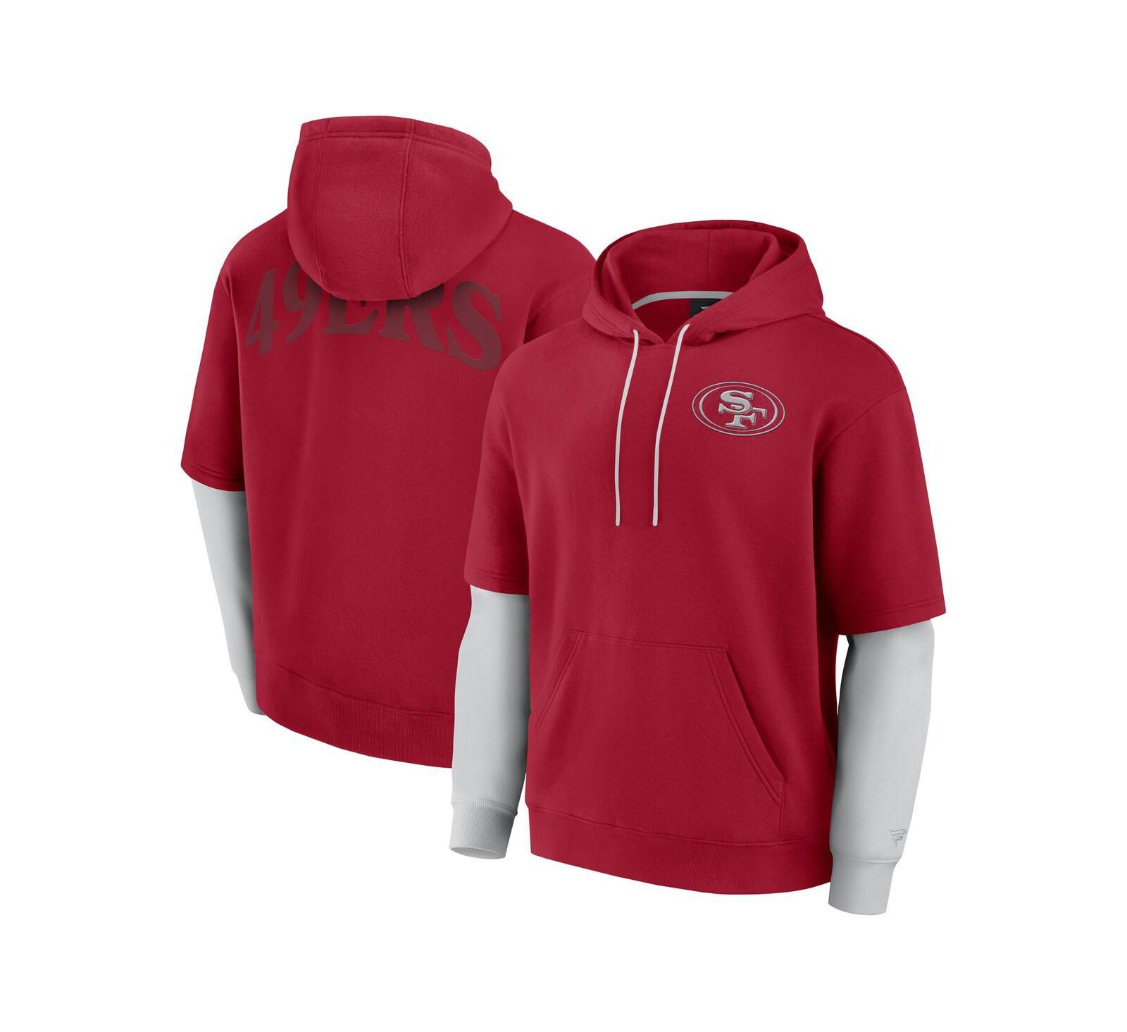 Fanatics Мужское и женское худи San Francisco 49ers Sleek Elements