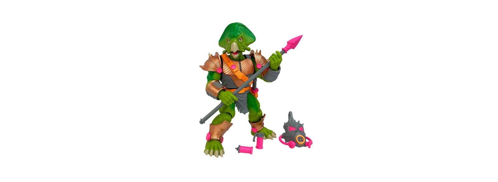 Saurozoic Warriors! Ceratopsian Guard: фигурка динозавра с высокой детализацией для динамичных сцен