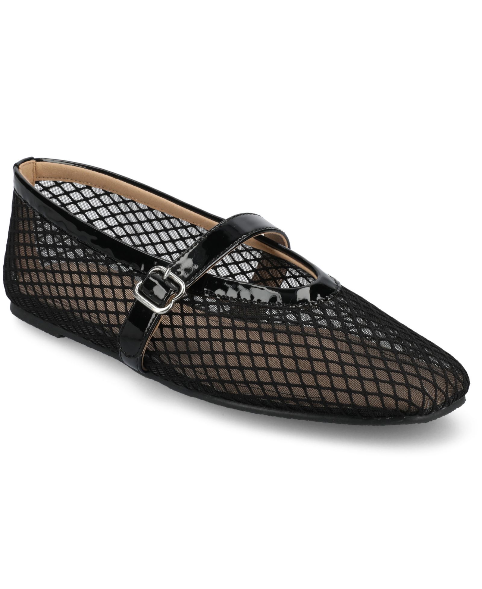 Женские туфли-лодочки Journee Collection Casha Mesh Mary Jane Flats