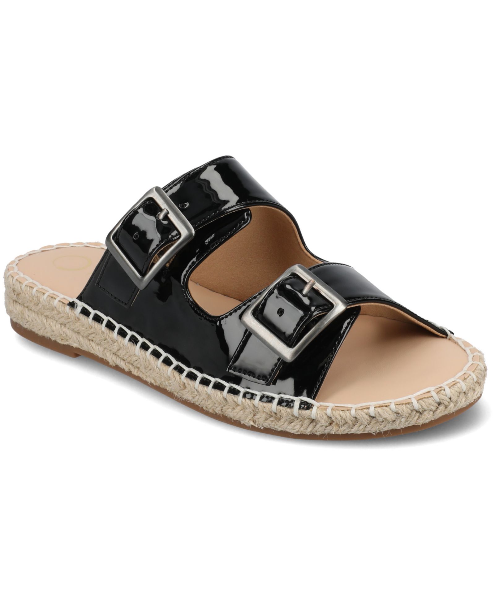 Journee Collection Women's Tresah Double Strap Espadrille Sandals