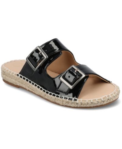 Journee Collection Women's Tresah Double Strap Espadrille Sandals