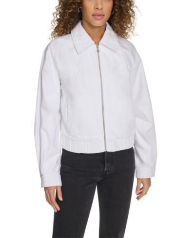 Levi's® Women's Western Zip-Front Denim Bomber Jacket