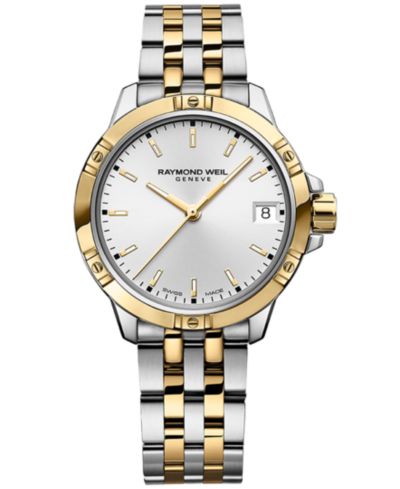 Raymond Weil Women's Swiss Tango Quartz Two-Tone Stainless Steel Bracelet Watch 30mm