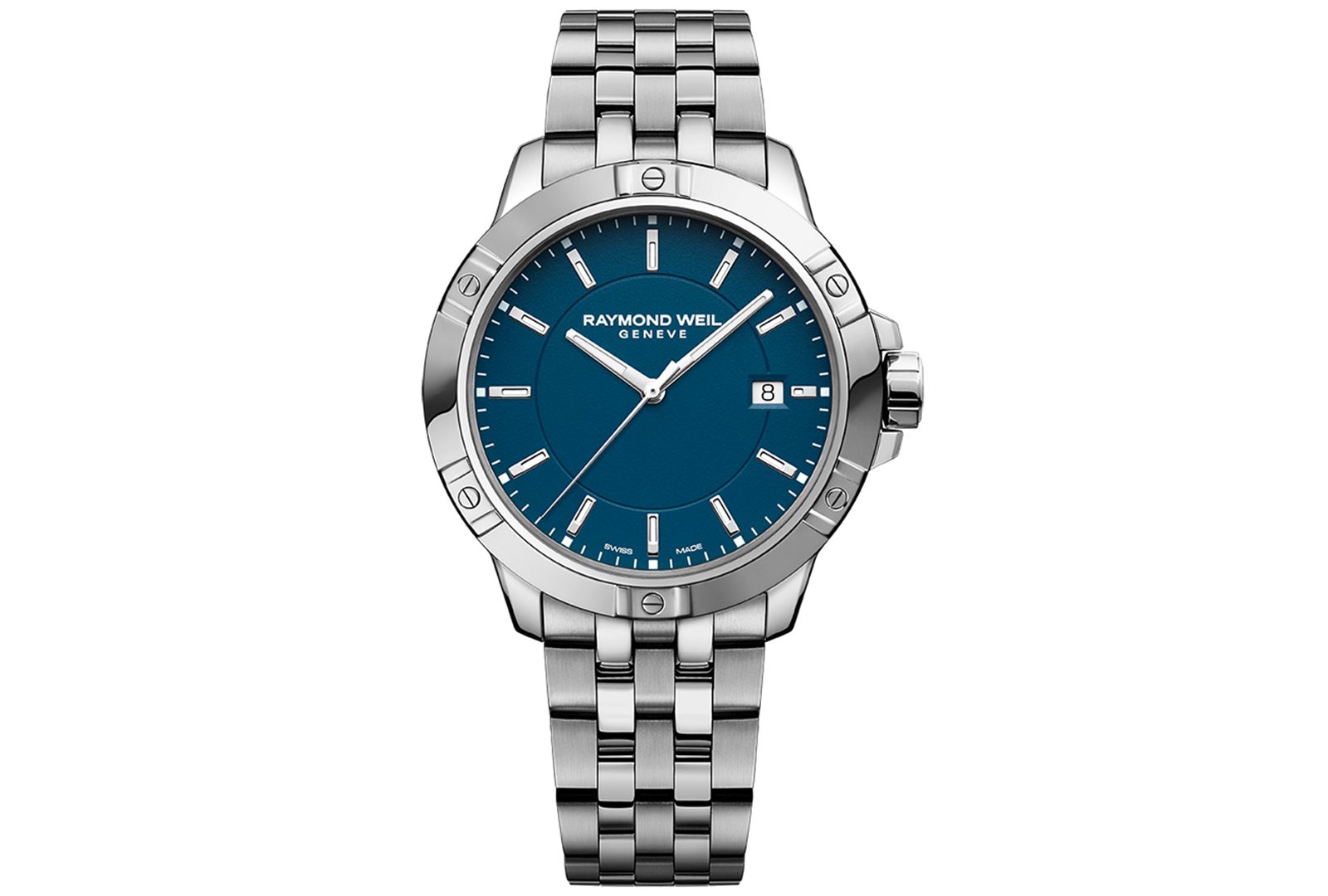 Raymond Weil Мужские кварцевые часы Tango из нержавеющей стали, 41mm