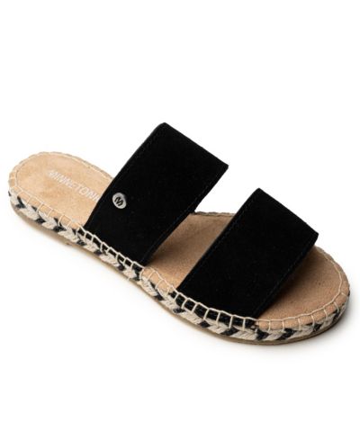 Minnetonka Женские замшевые шлепанцы Poppie Slide