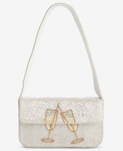On 34th Hand Beaded Shoulder Bag, Exclusively at Macy's