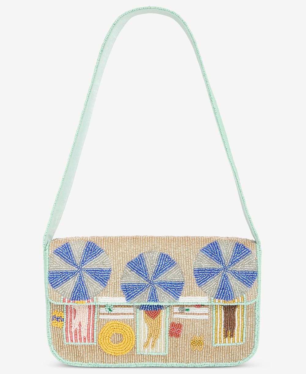 On 34th Hand Beaded Shoulder Bag, Exclusively at Macy's