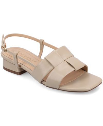 Journee Collection Женские босоножки Tabatha на блочном каблуке
