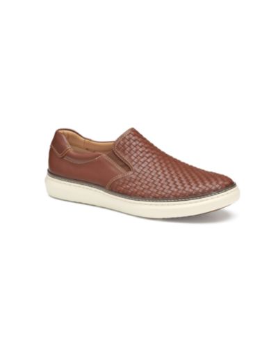 Tan woven full grain
