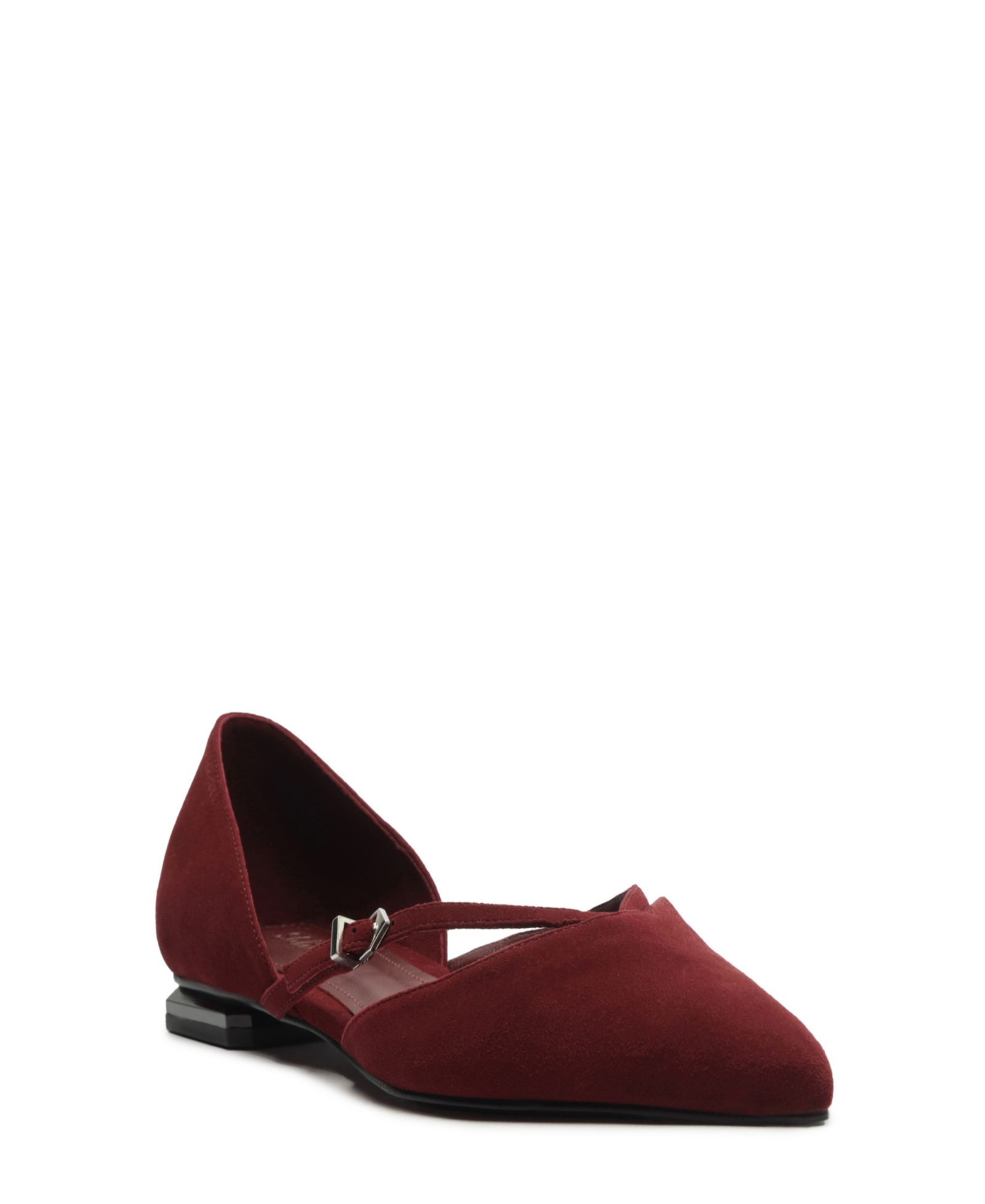 Schutz Женские Rue Buckle Pointed Toe Flats
