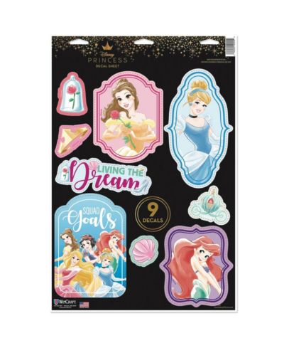 Декаль Wincraft Disney Princess 11" x 17" Multi-Use Sheet