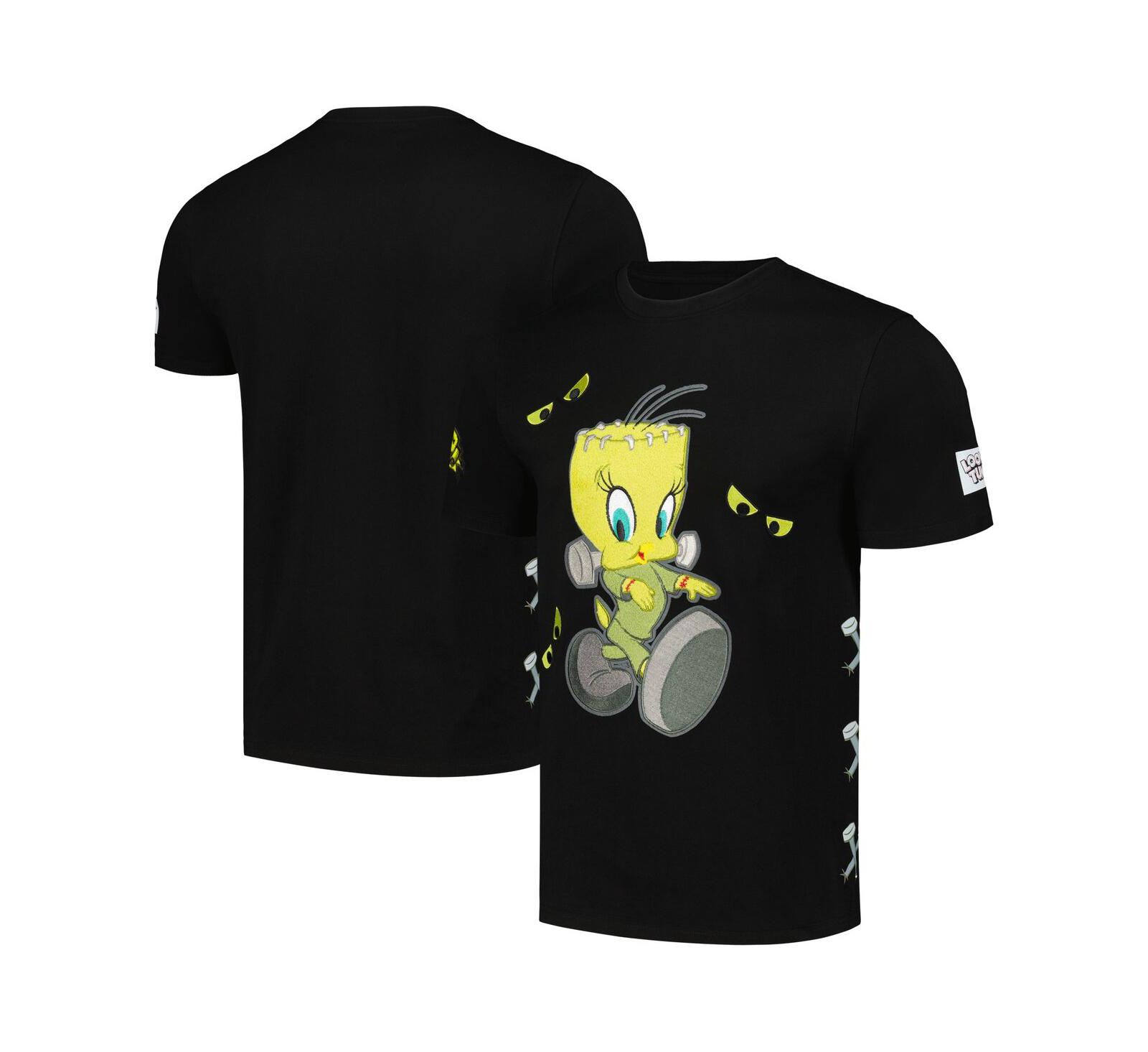 Freeze Max Men's and Women's Black Looney Tunes Franken Tweety T-Shirt