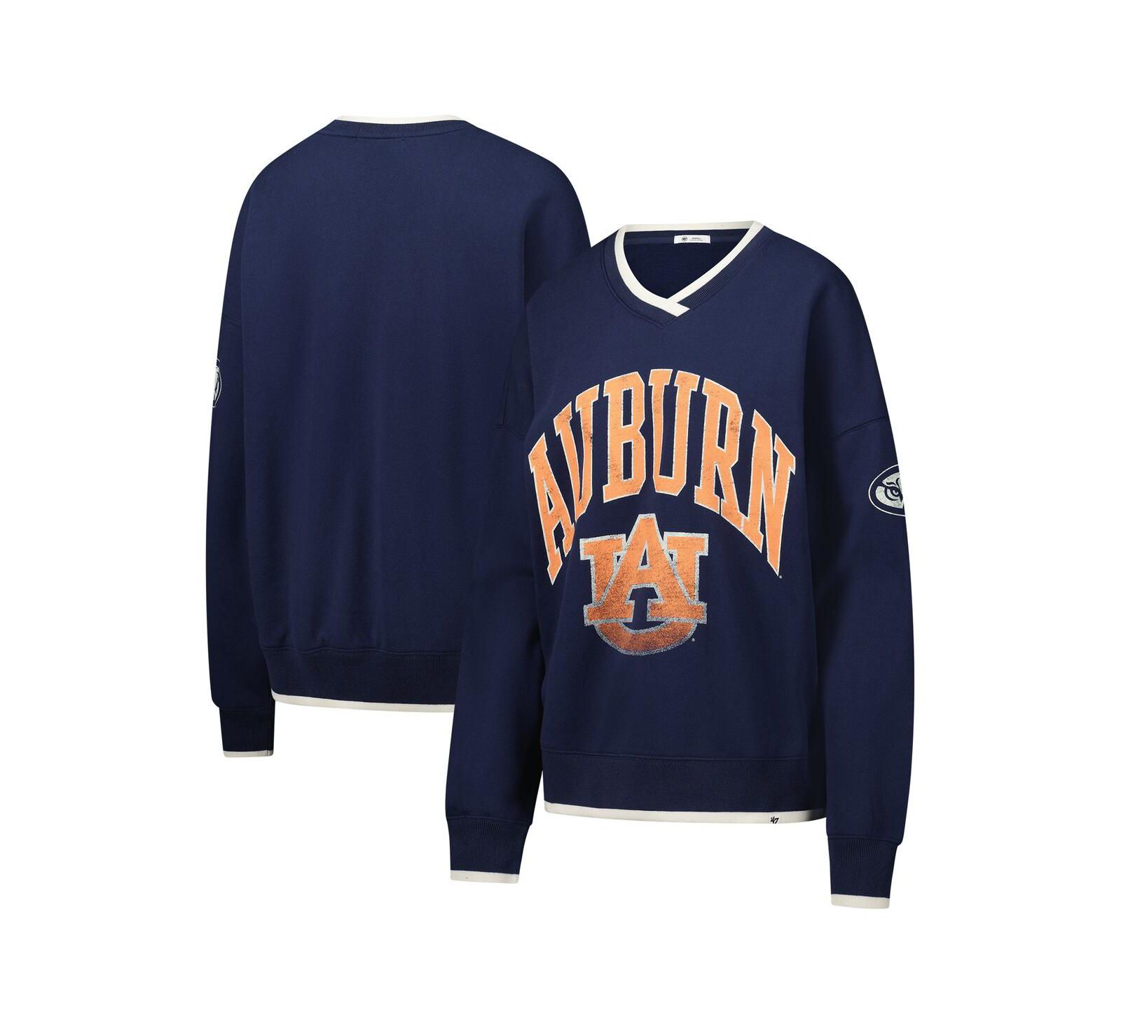 '47 Brand Женский свитшот V-образный Auburn Tigers