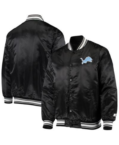 Мужская атласная куртка Starter Detroit Lions Locker Room Varsity