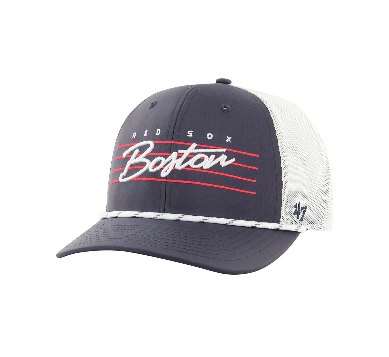 '47 Brand Men's Navy Boston Red Sox Downburst Trucker Adjustable Hat