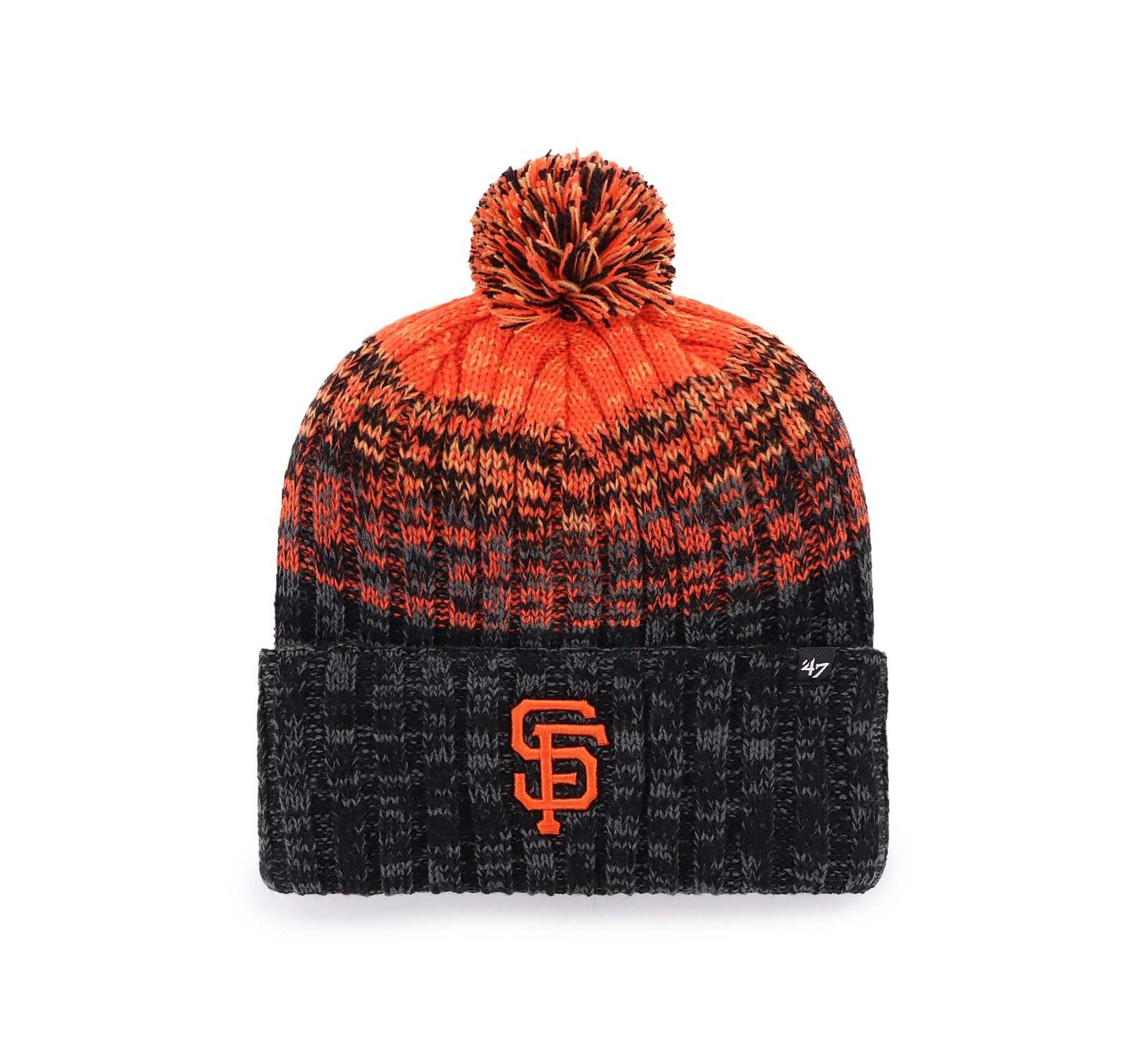Мужская вязаная шапка '47 Brand San Francisco Giants с помпоном