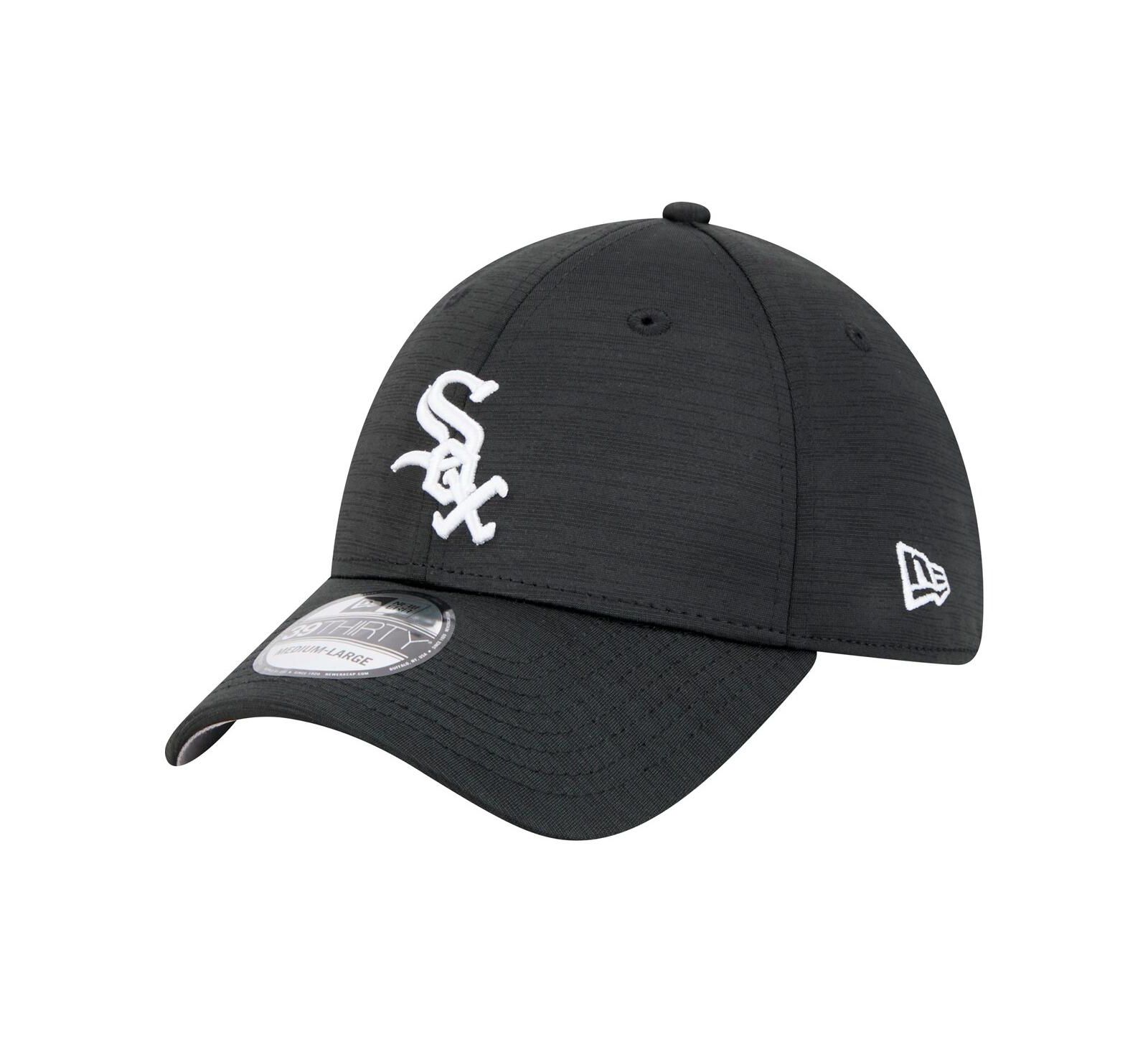 Мужская кепка New Era Chicago White Sox Tech 39THIRTY Flex, черная