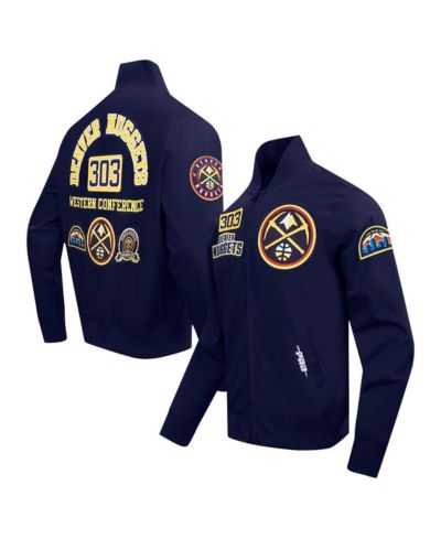 Pro Standard Мужская куртка Denver Nuggets Area Code Full-Zip Navy