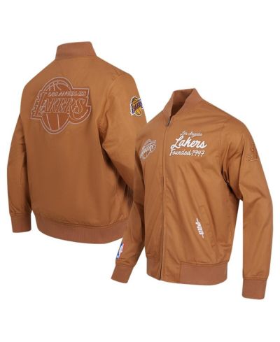 Мужская куртка Pro Standard Brown Los Angeles Lakers Paint The City Full-Zip