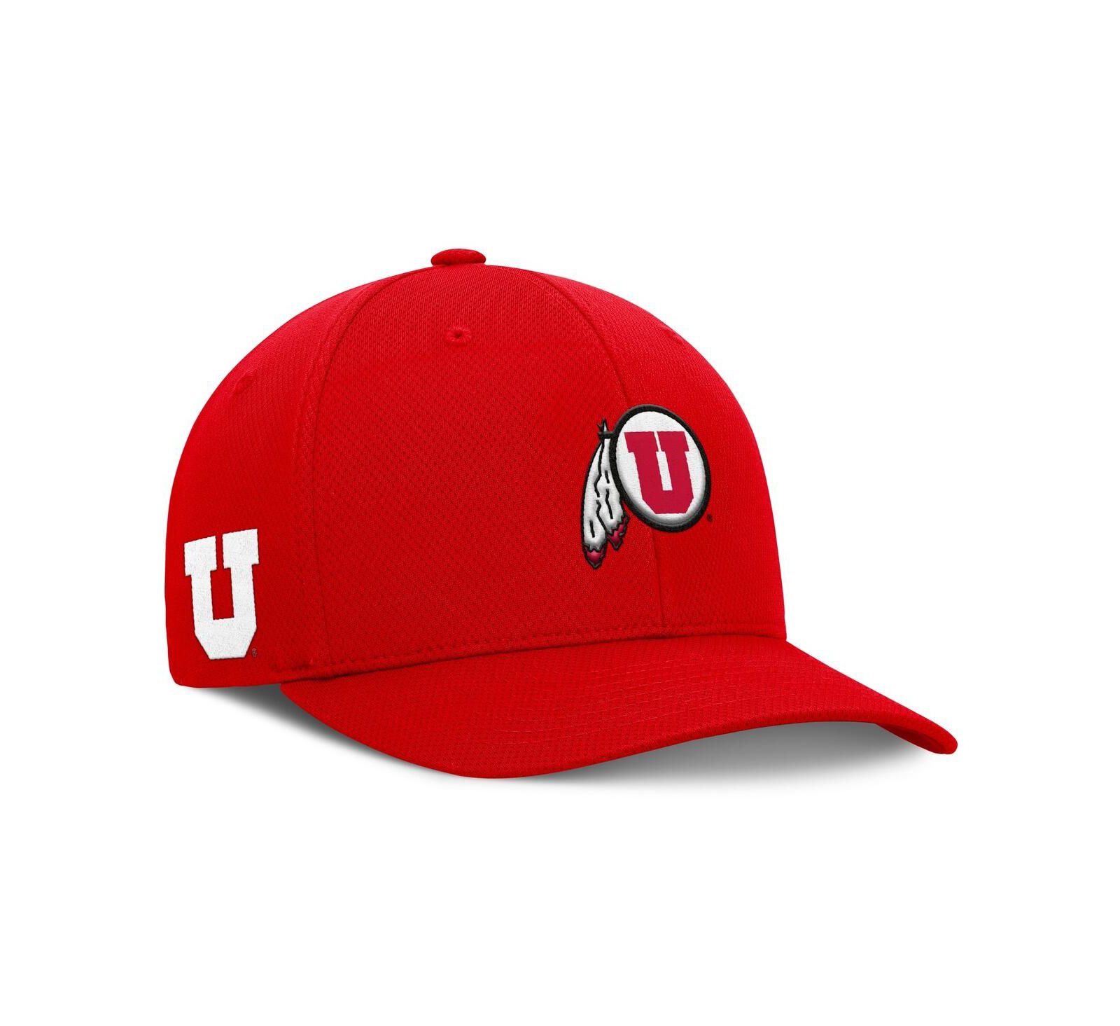 Top of the World Men's Red Utah Utes Reflex Logo Flex Hat