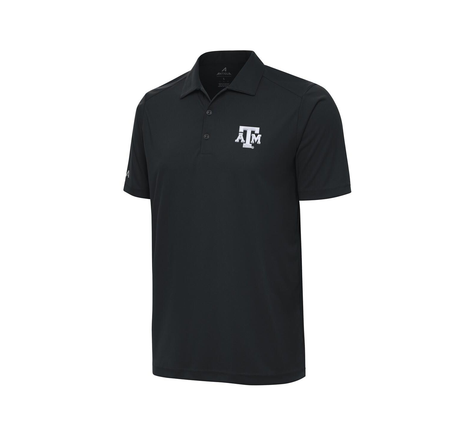 Поло Antigua Charcoal Texas A&M Aggies Tribute