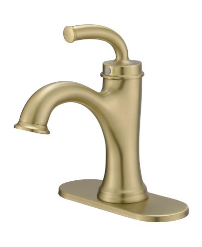 Greenspring 8" Widespread Double Handle Faucet with Metal Drain, Water-Saving Design Bathroom Faucet