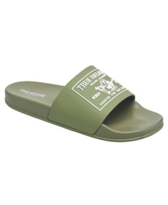 True Religion Men's Kendrick Logo Slide