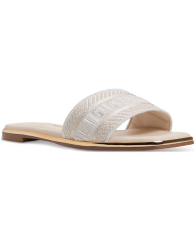 Женские сандалии ALDO Oceania Embroidered Slide Flat